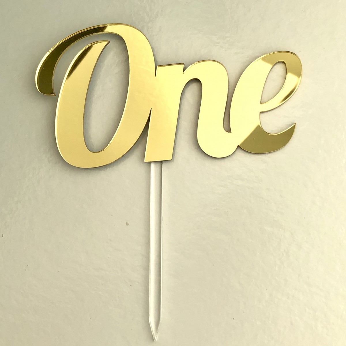 Топпер золотой ONE (рза172)