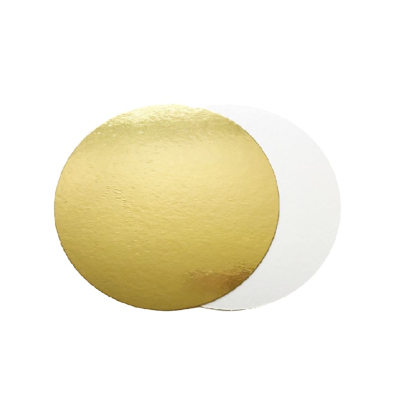 Подложка двухсторонняя ЗОЛОТО/БЕЛАЯ 36см (3.2мм)