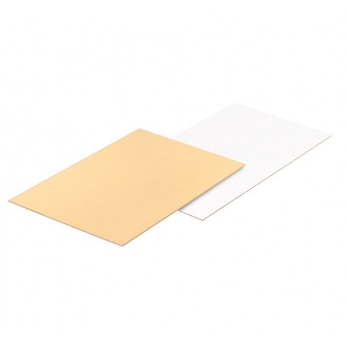 Подложка двухсторонняя ЗОЛОТО/БЕЛАЯ 30*40см