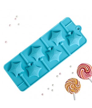 Форма силикон для леденцов Звездочёт 6 ячеек