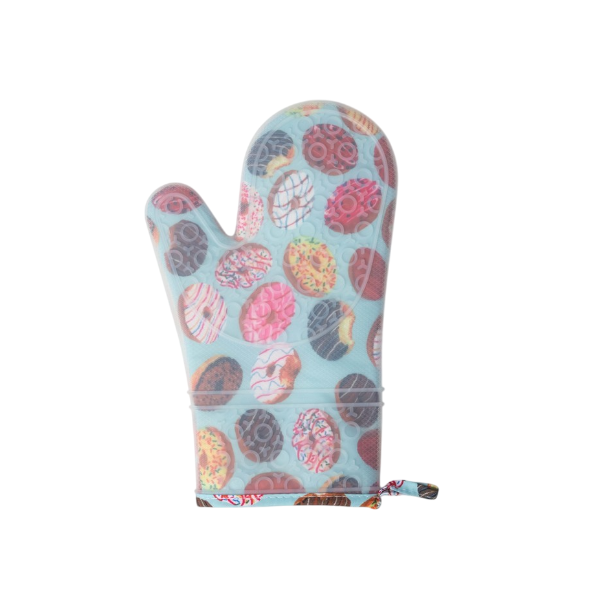 Рукавица термостойкая Пончики 29*18см