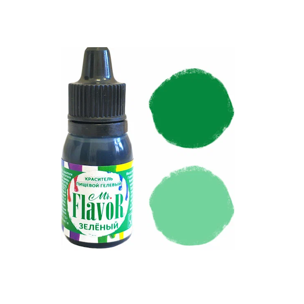 Краситель Mr Flavor Зелёный жирорастворимый 10мл
