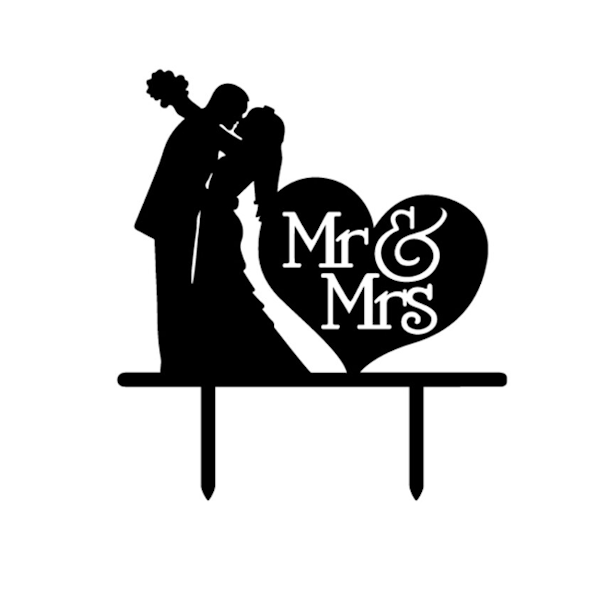 Топпер Молодожены №1