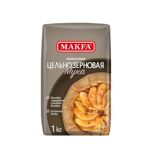 Мука пшеничная ц/з Макфа 1 кг